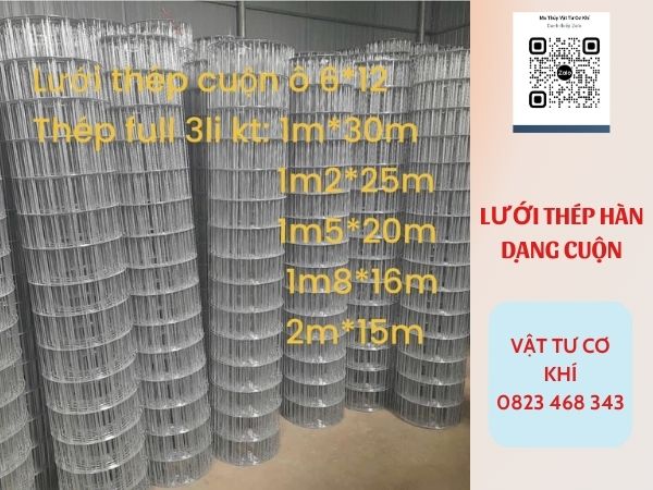 cung cấp lưới théo hàn dạng cuộn